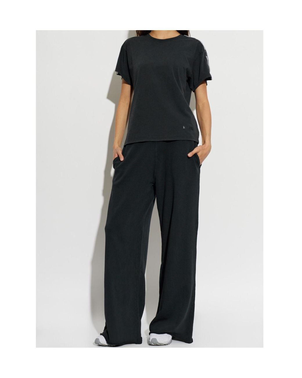 Moschino Black Short Sleeve Crewneck T-Shirt
