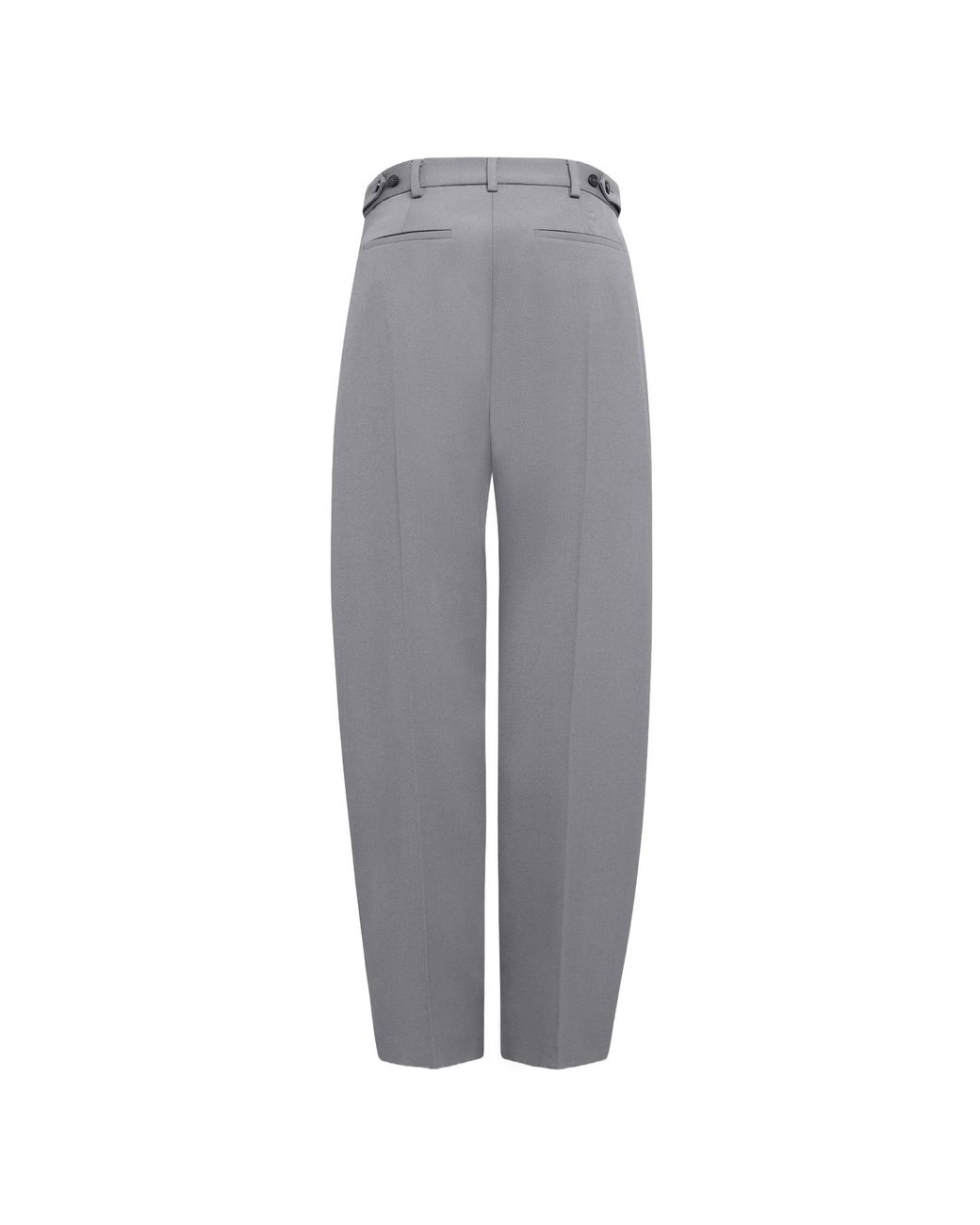 Alaïa Gray Alaïa Gabardine Trousers