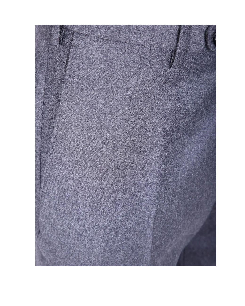 Incotex Blue Cotton Trousers for men
