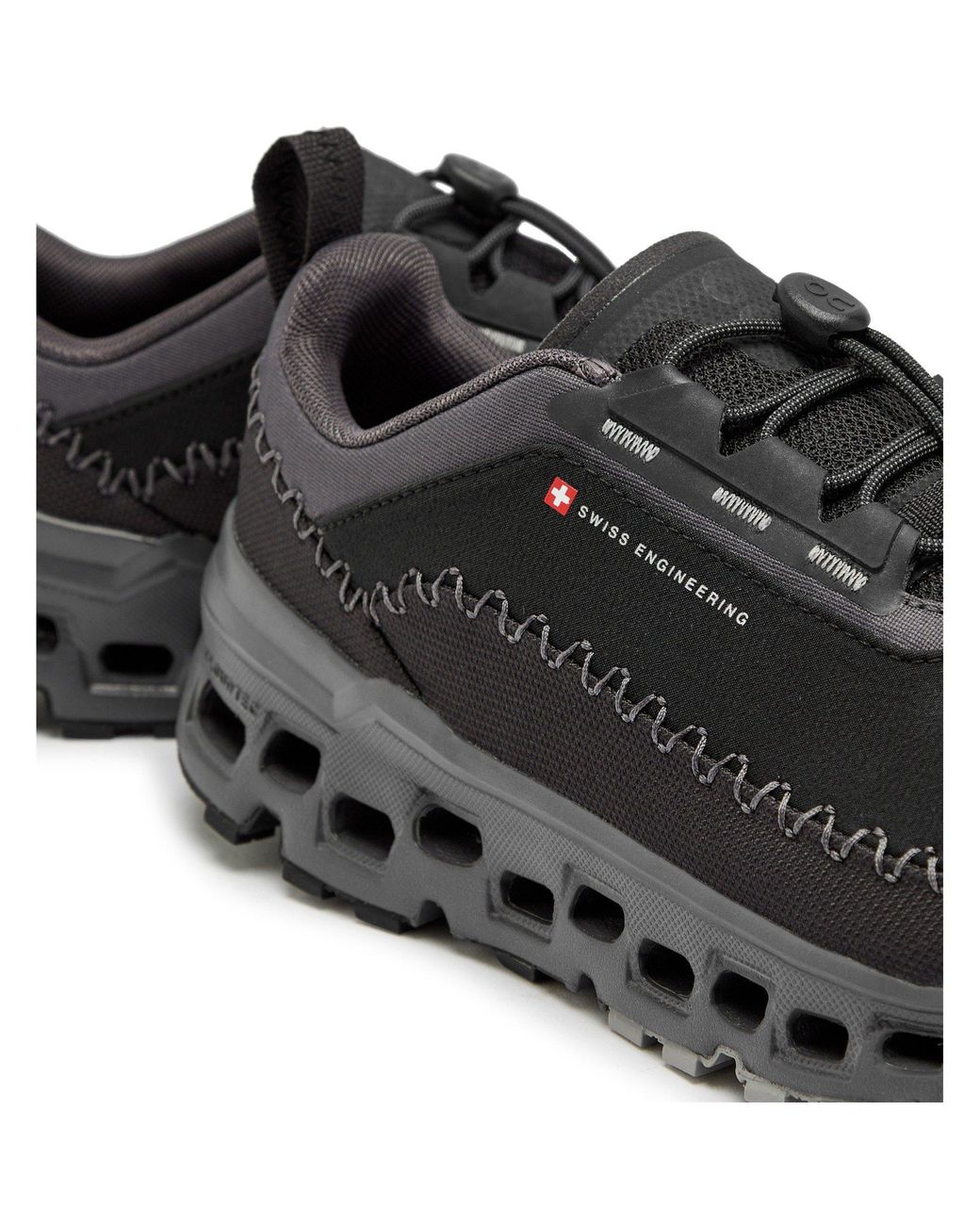 On Shoes Black Water-Repellent Runners