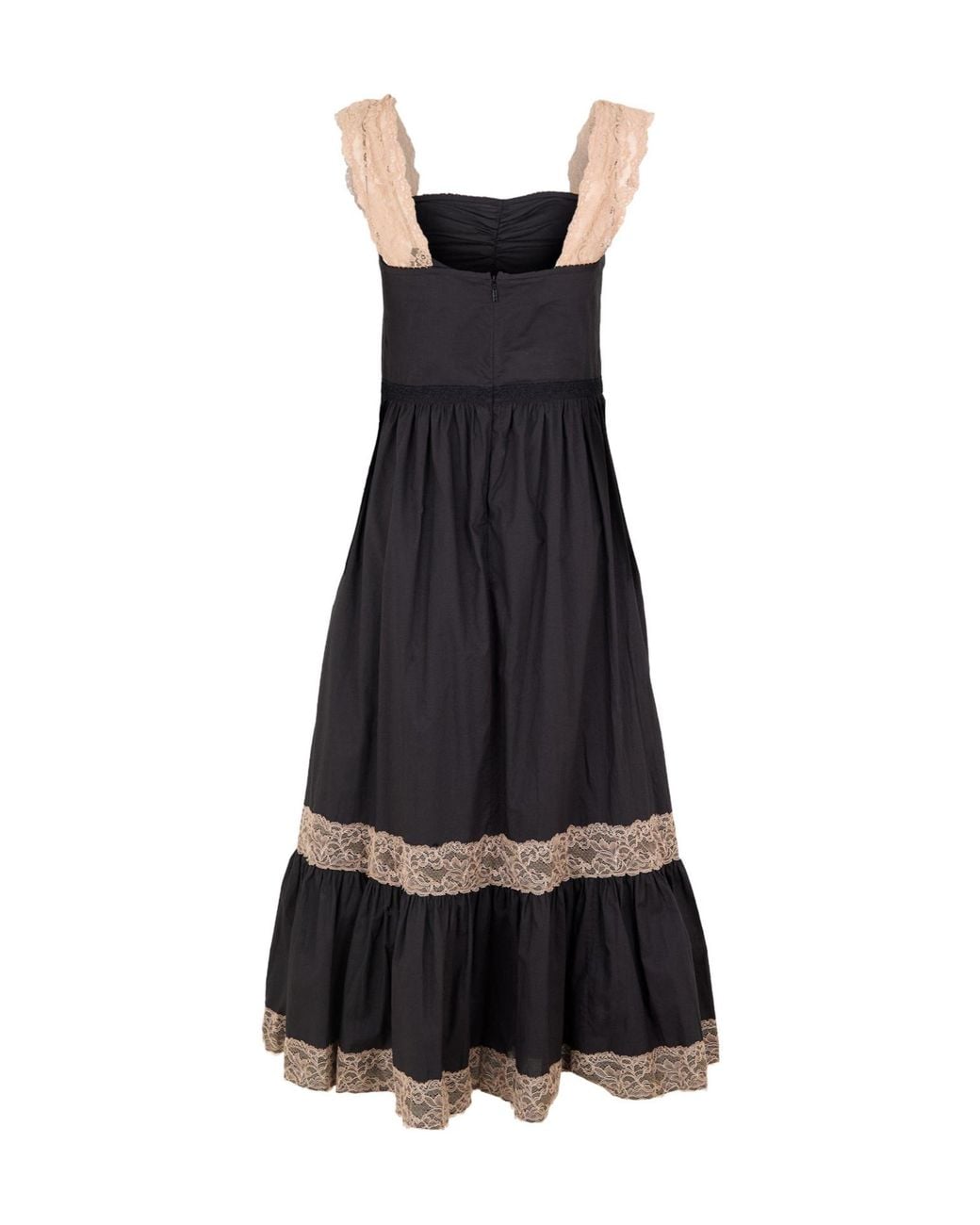 Gucci Black Midi Slip Dress