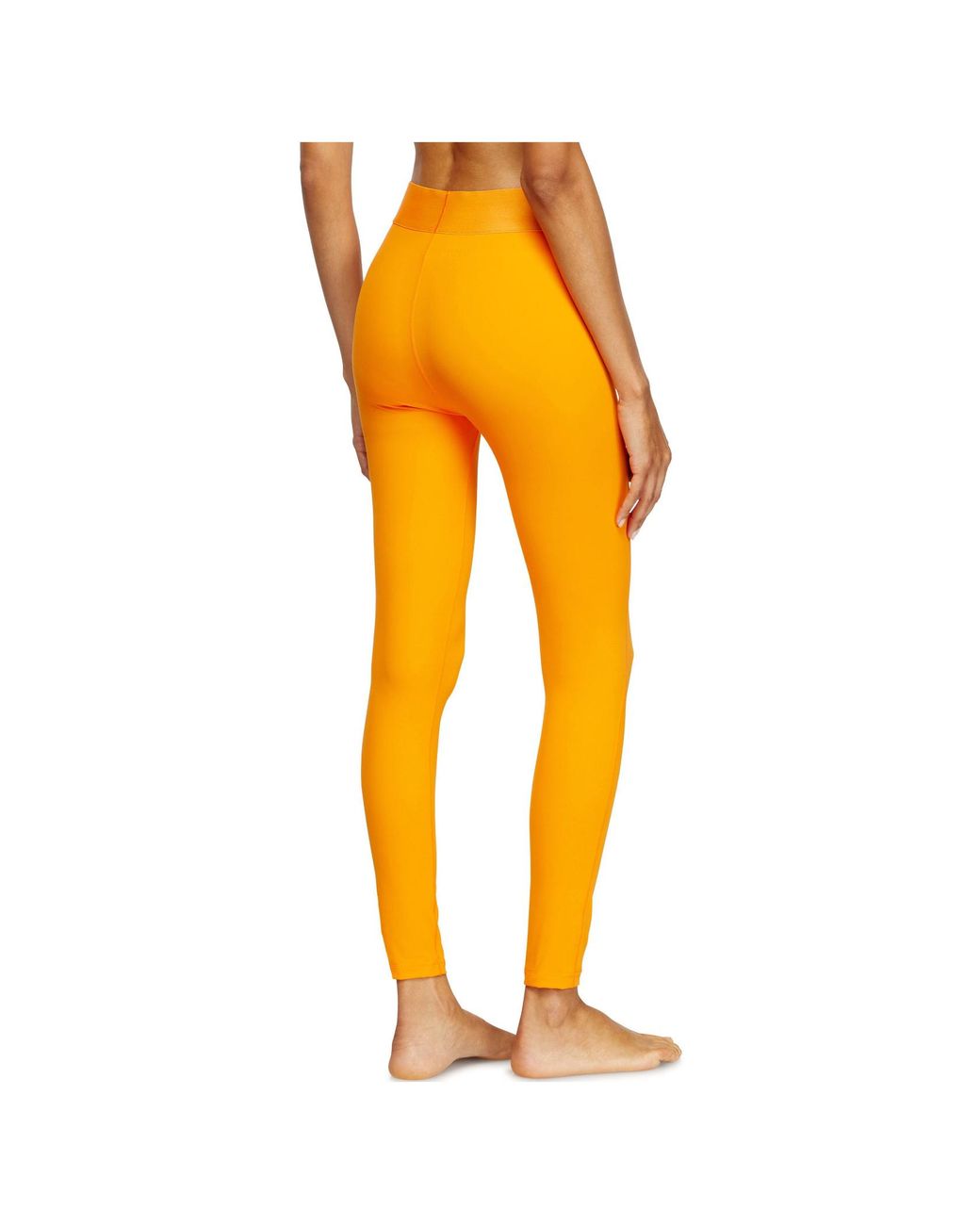 DIESEL Yellow Adeline-D-Pop Logo Pants