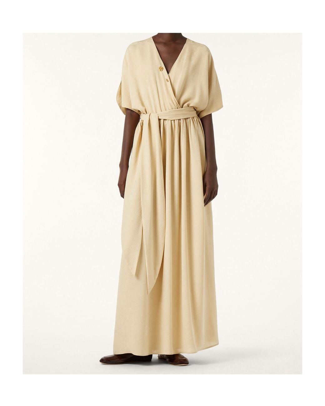 Loro Piana Metallic Alena Dress