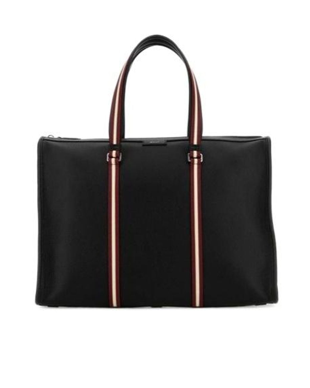 Bally Black Zipped Tote Bag for men
