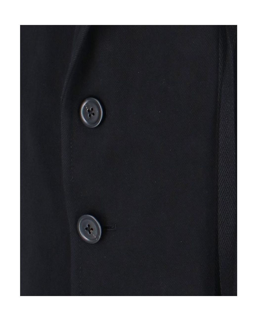 Ann Demeulemeester Black Agnes Single-Breasted Suit Jacket