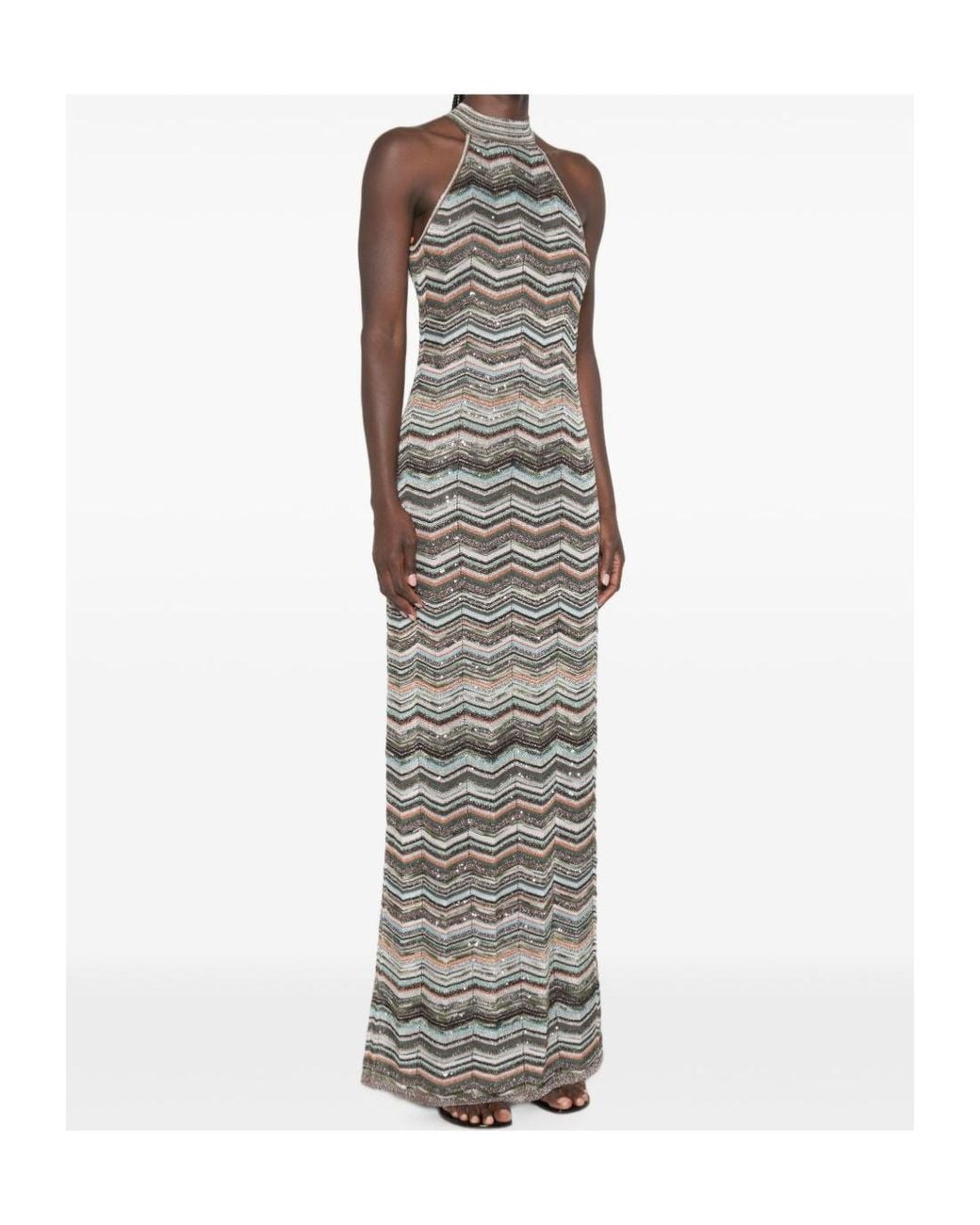 Missoni White Serrated Dress