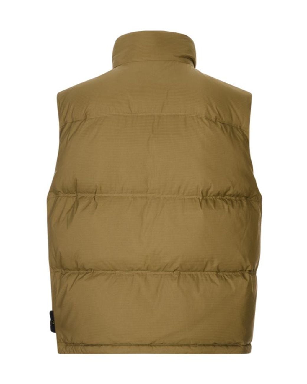 Stone Island Green Zipped Down Vest for men