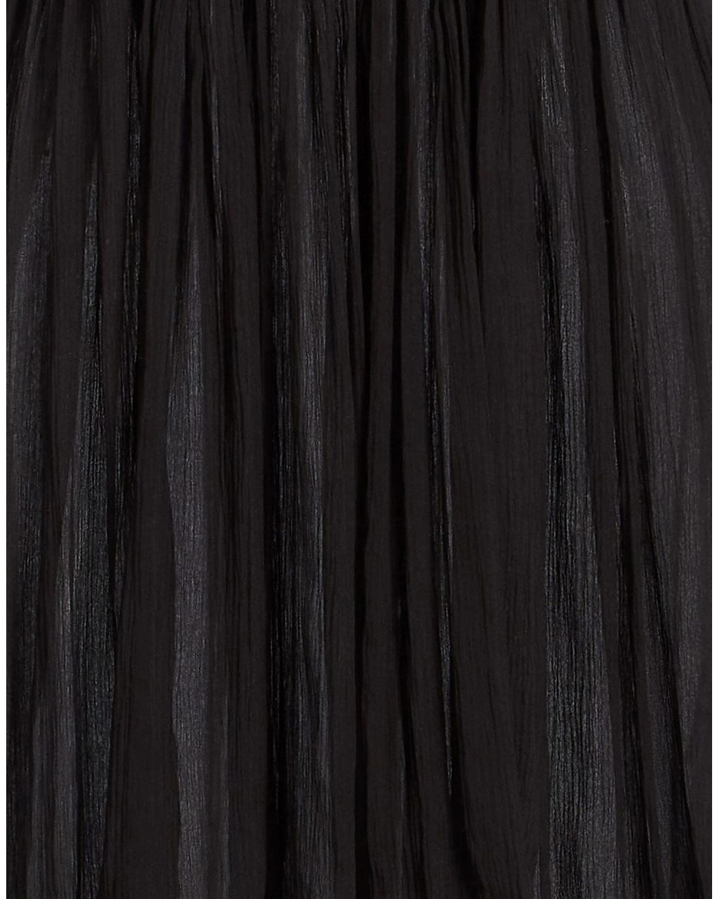Isabel Marant Black Mini Dress Silk