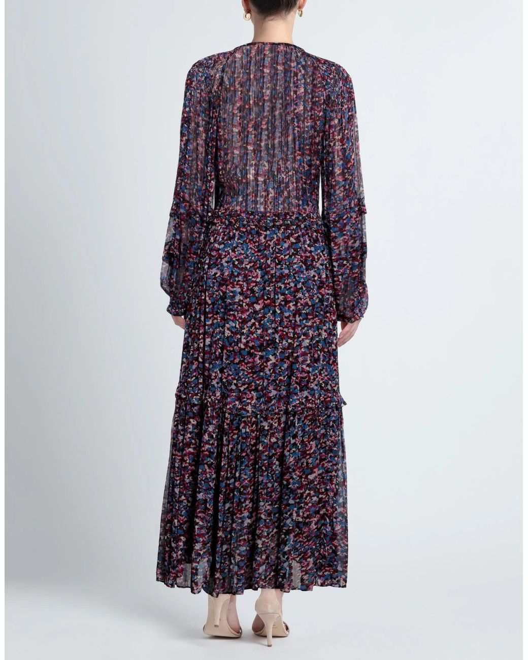 Isabel Marant Purple Long Dresses
