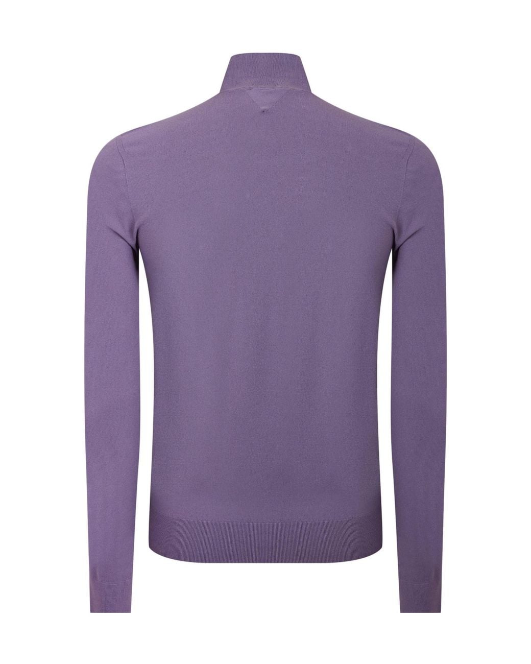 Bottega Veneta Purple Round-Neck Sweater for men