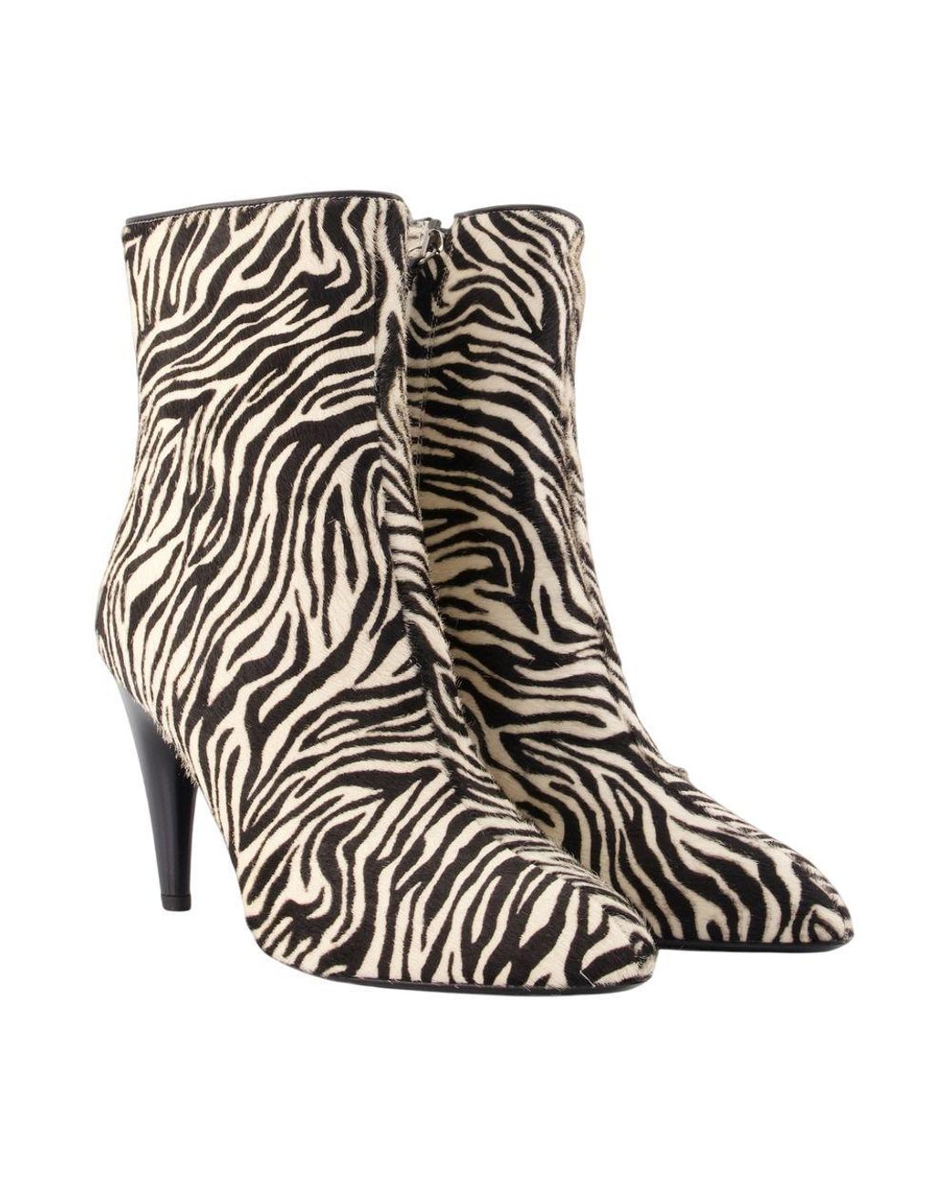 Isabel Marant Black Pointed Toe Low Ankle Boots