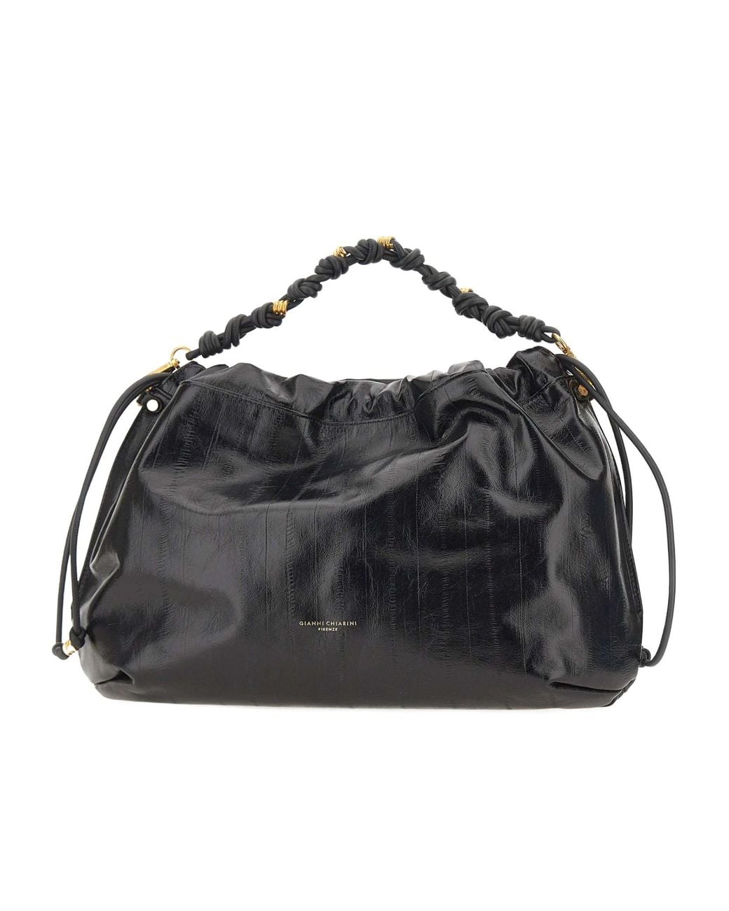 Gianni Chiarini Black 'Morgana' Shoulder Bag