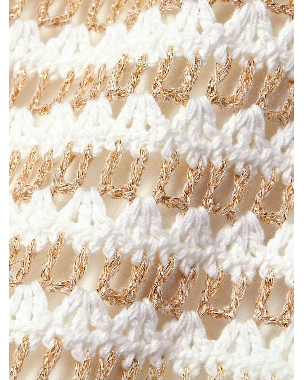 Zimmermann Natural Striped Skirt