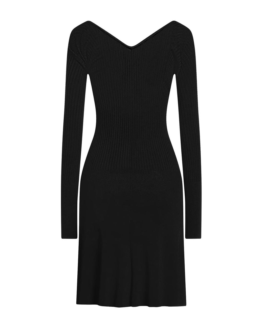 Jacquemus Black Long-Sleeved Dress