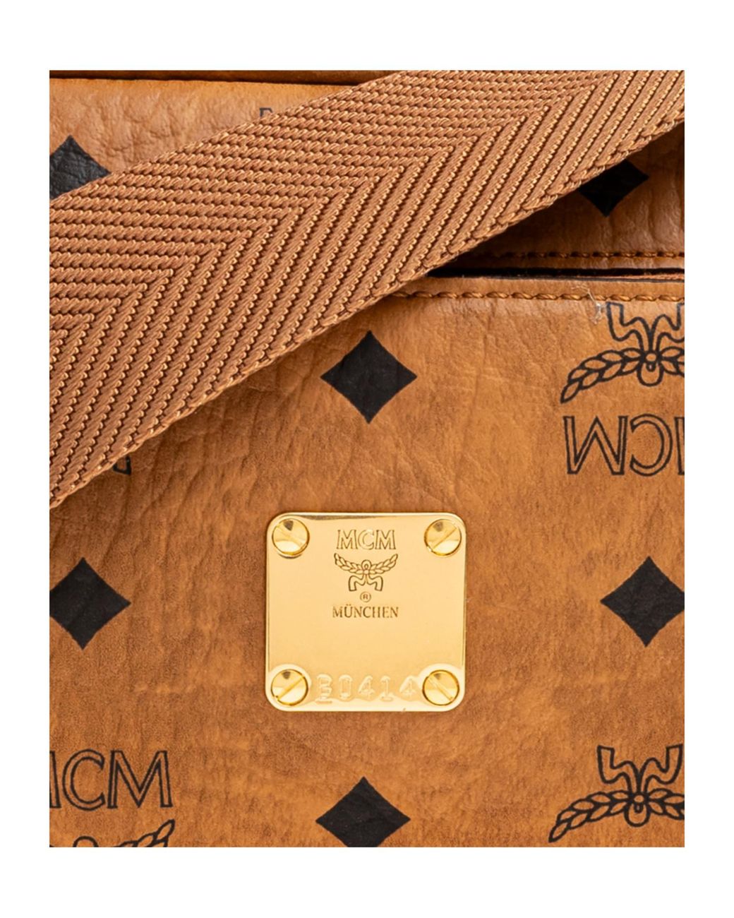 MCM Brown Aren Mini Shoulder Bag for men