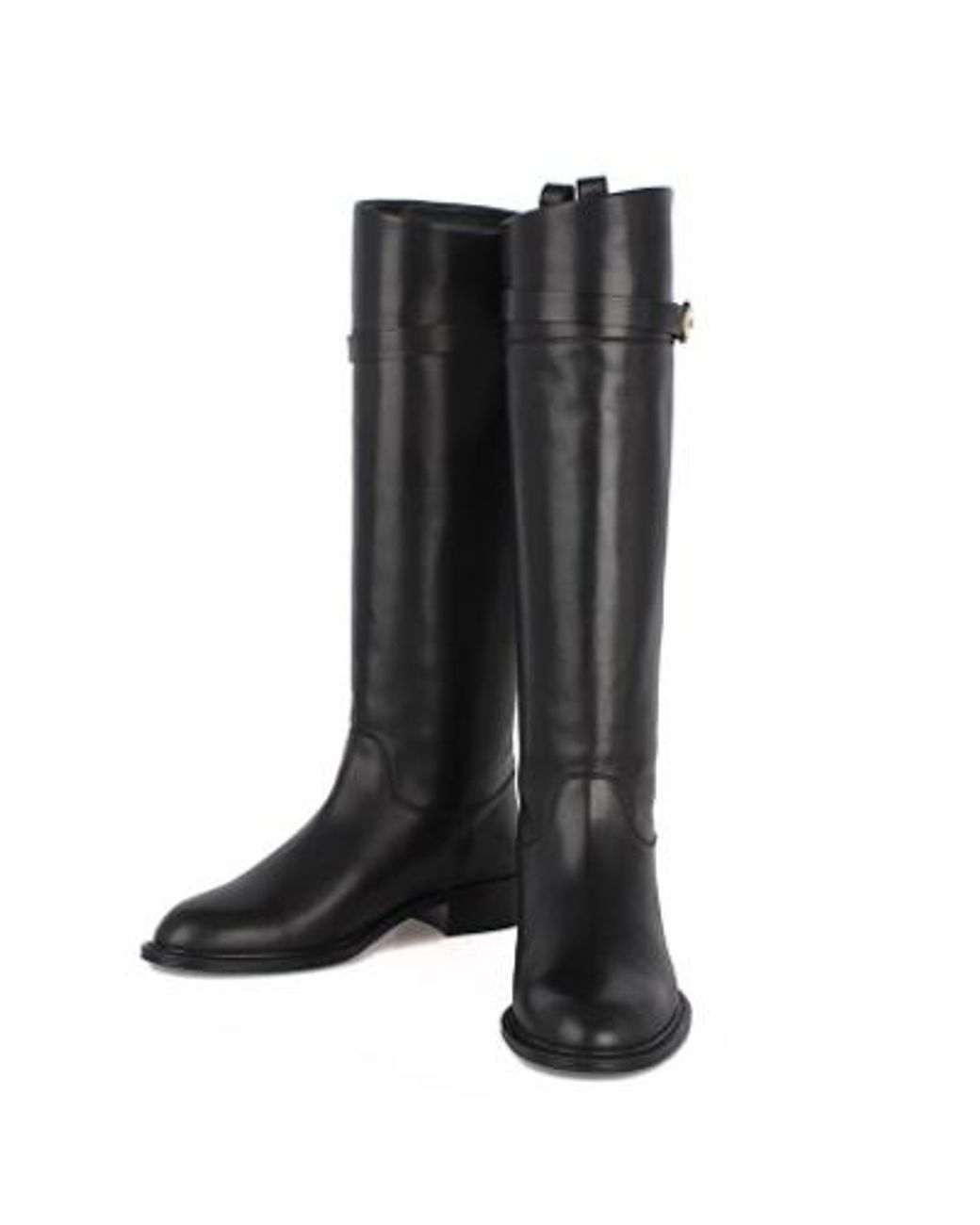 Ferragamo Black Logo Boots