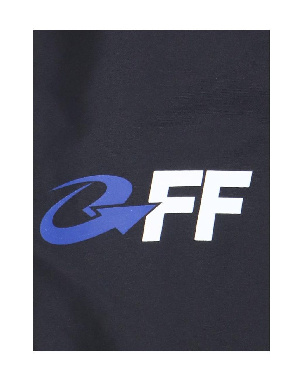 Off-White c/o Virgil Abloh Blue Exact Opp Swim Shorts for men