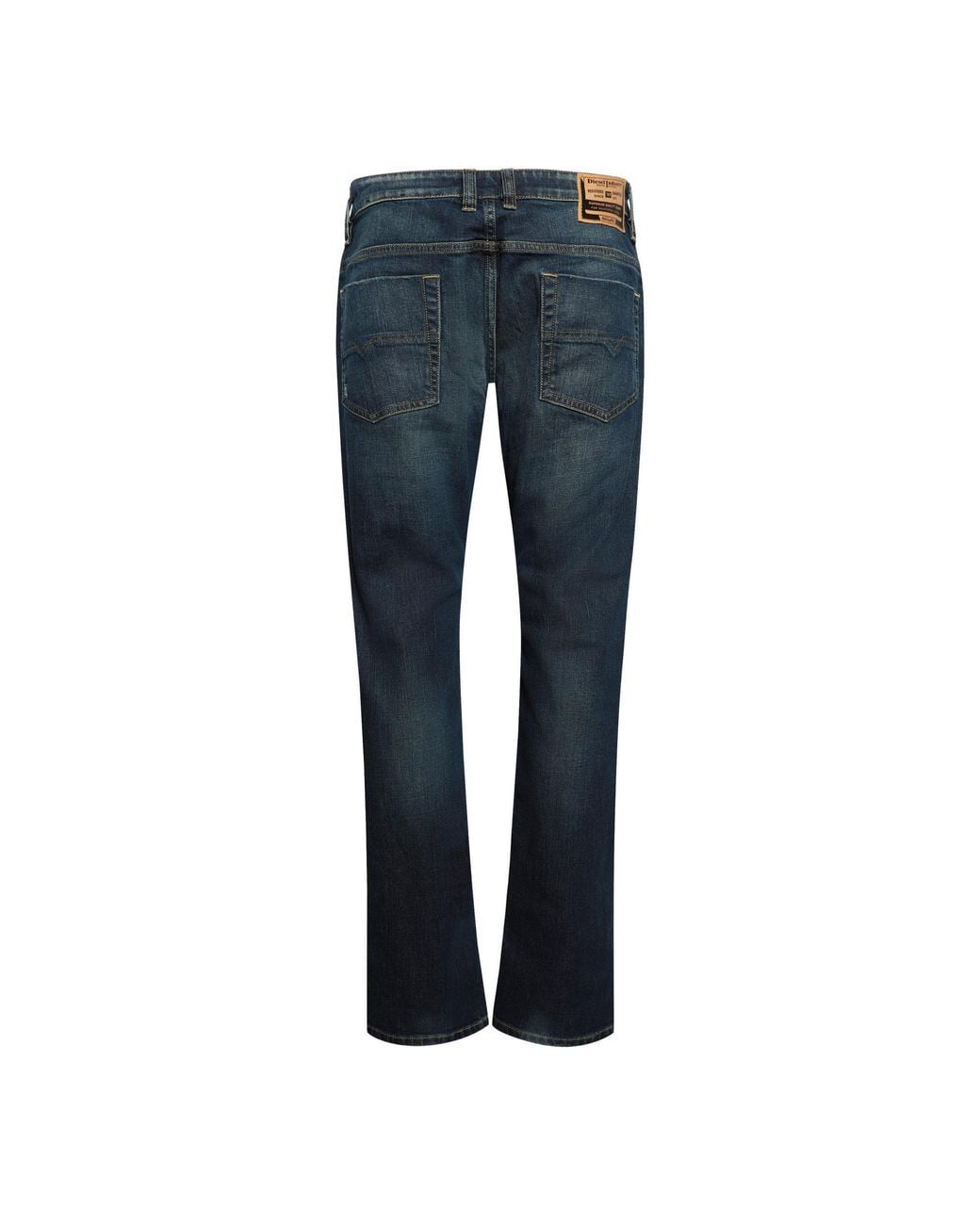 DIESEL Blue D-Viker Straight Leg Jeans for men