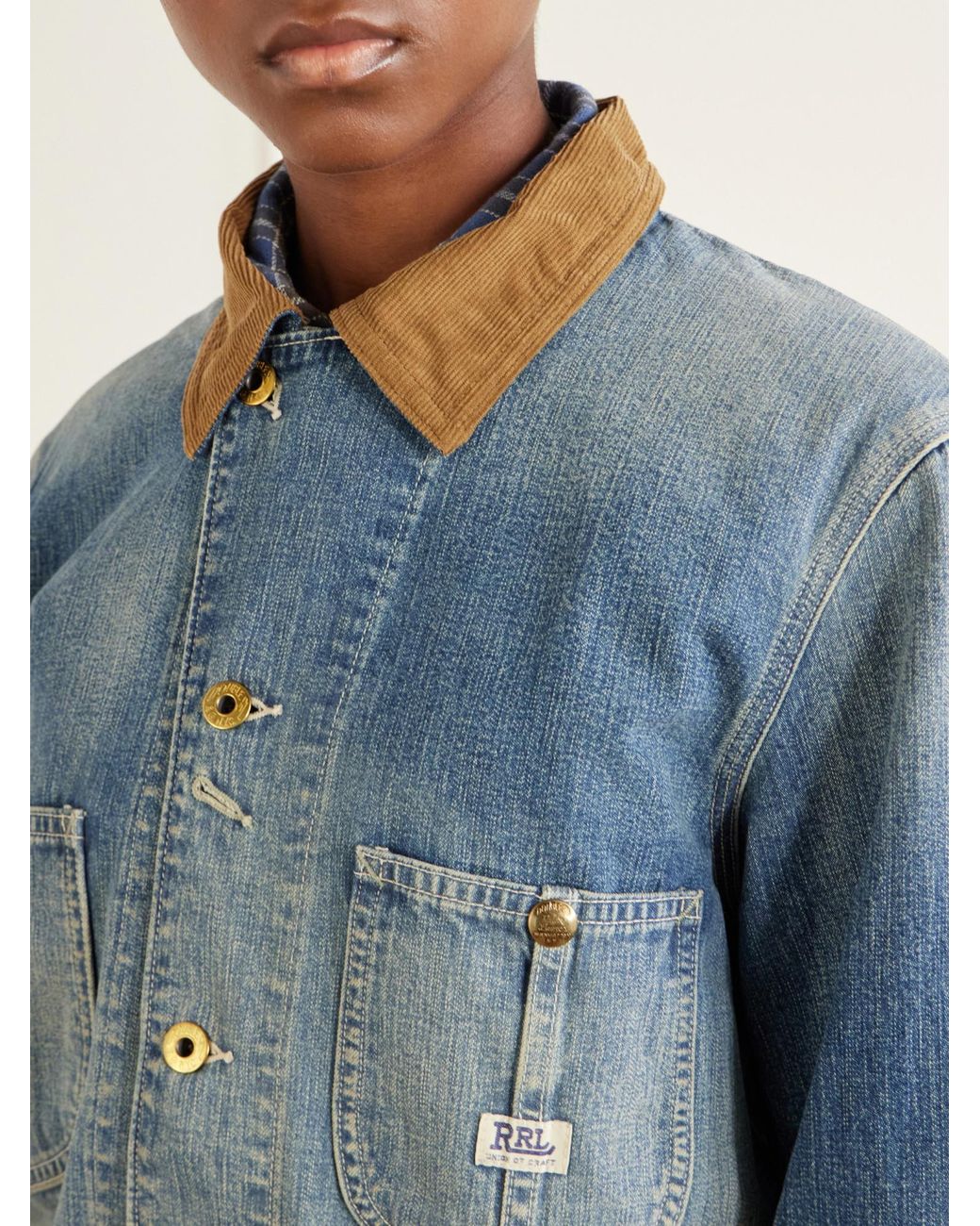 RRL Blue Denim Jacket