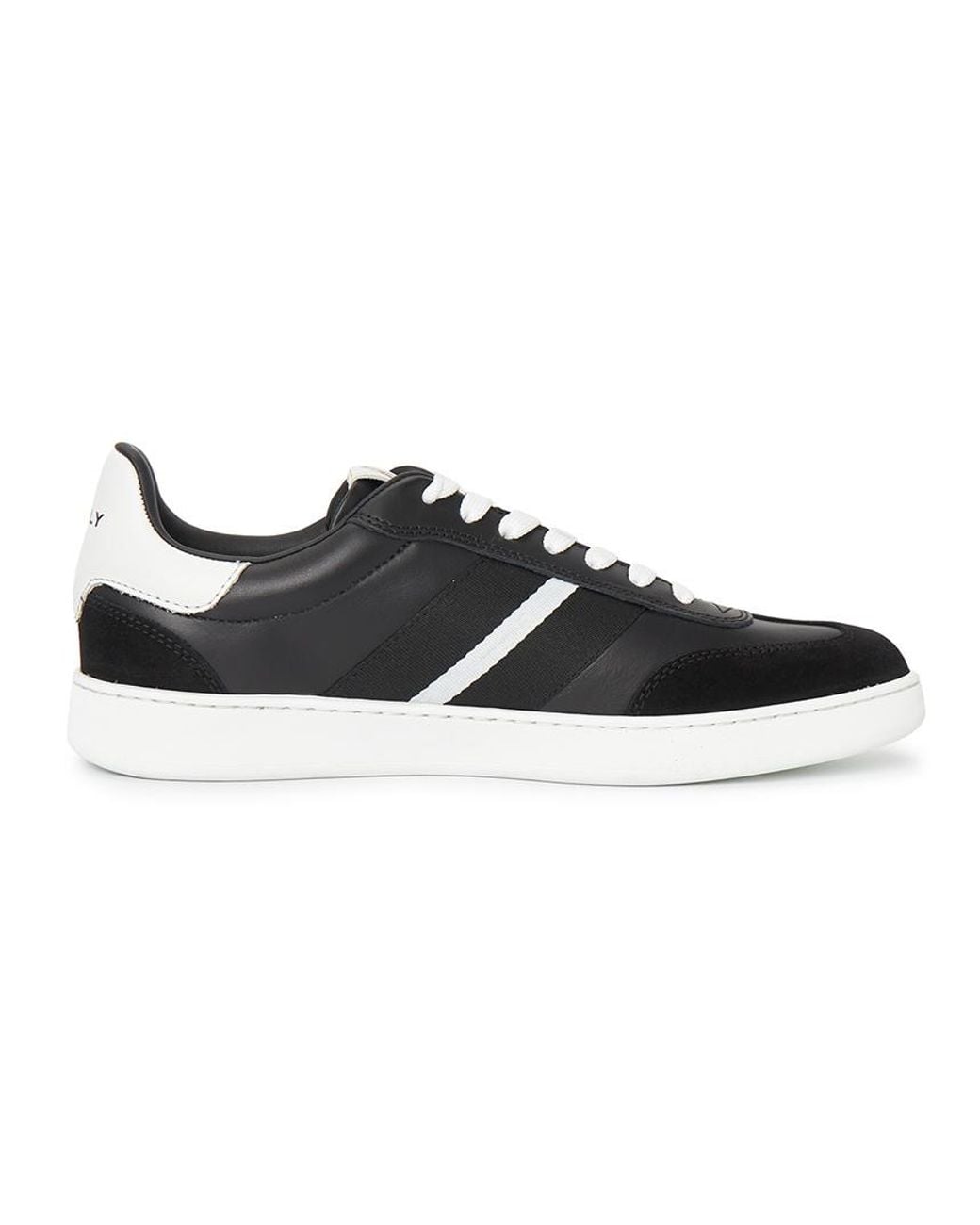 Bally Black Lace-Up Sneakers for men