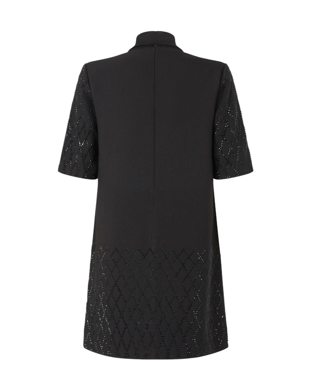 Pinko Green Embellished T-Shirt-Style Dress