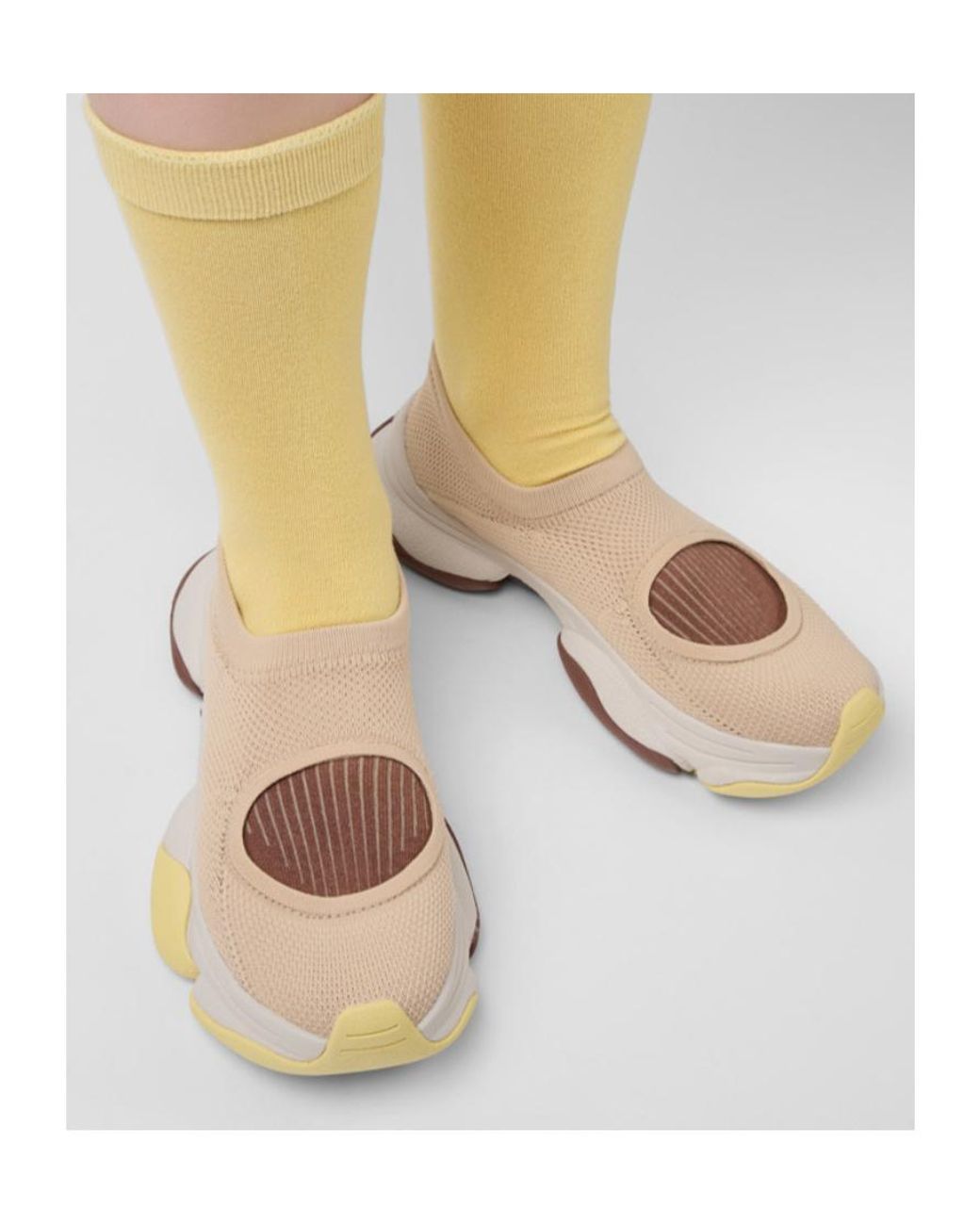 Camper Gray X Issey Miyake Karst Finch Sneakers