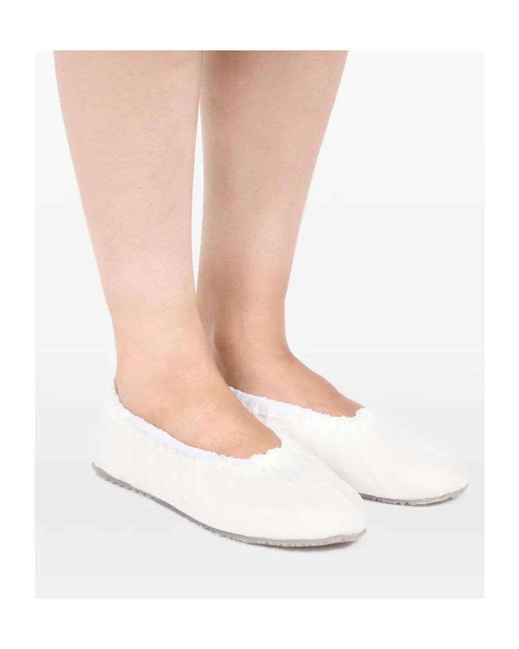 Maison Margiela White Cover Ballet Flats