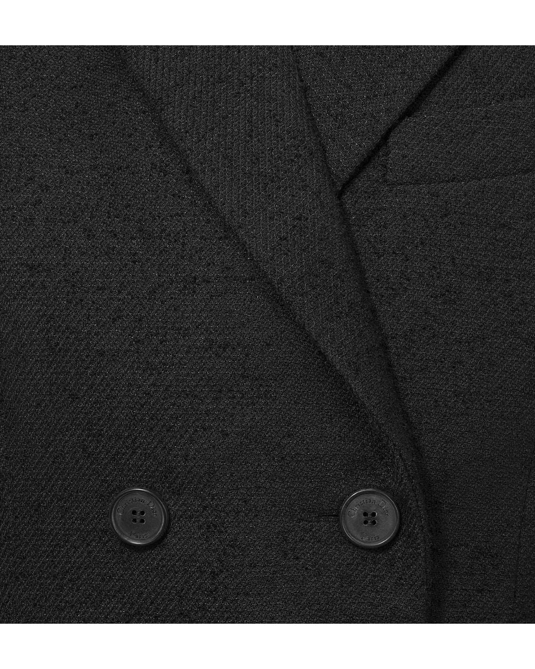 Dior Black Mid-Length Blazer Dress