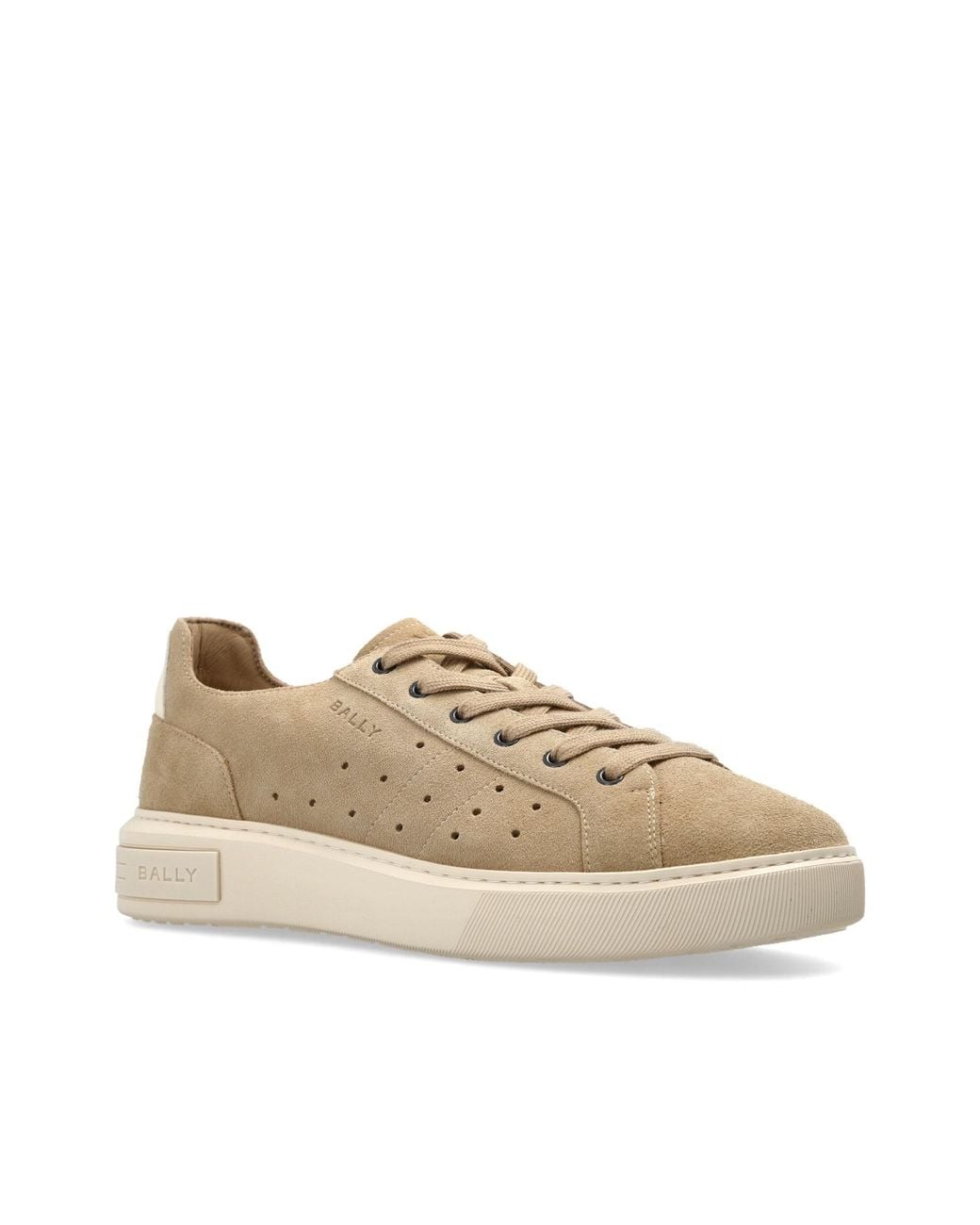 Bally Natural Lift Perforated Low-Top Sneakers for men
