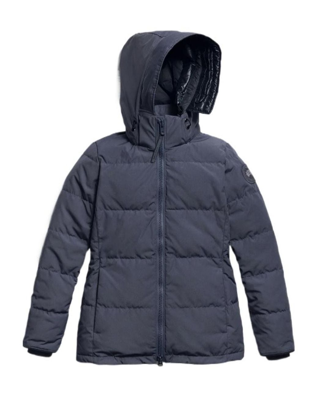 Canada Goose Blue Chelsea Hooded Down Jacket