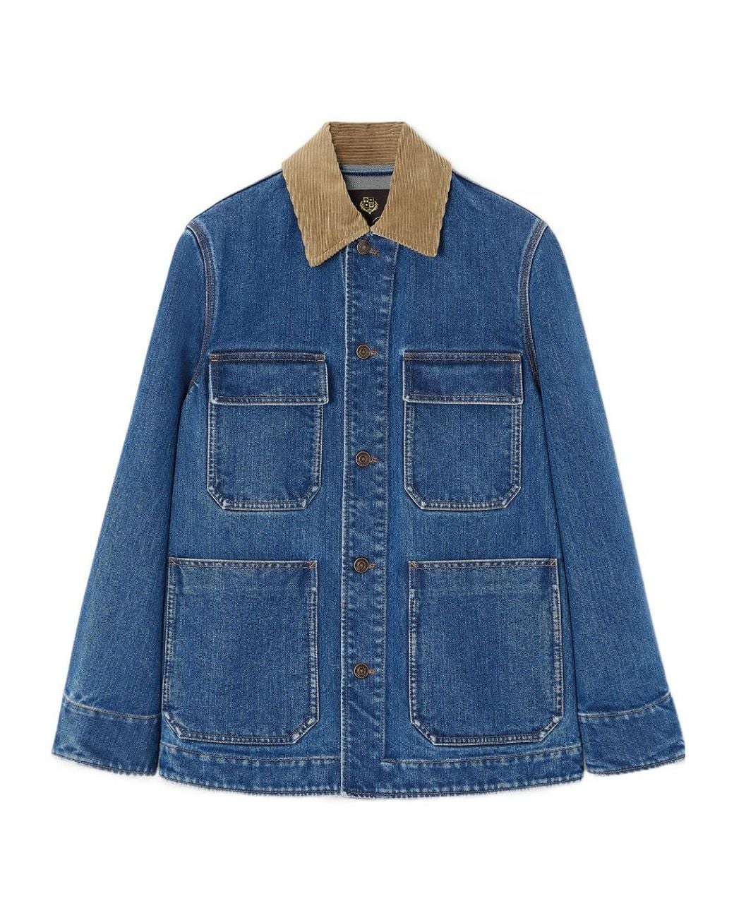 Loro Piana Blue Dean Field Denim Jacket