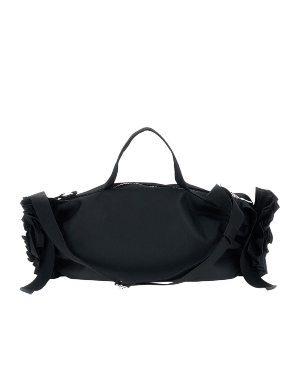 Simone Rocha Black Ruched Tote Bag