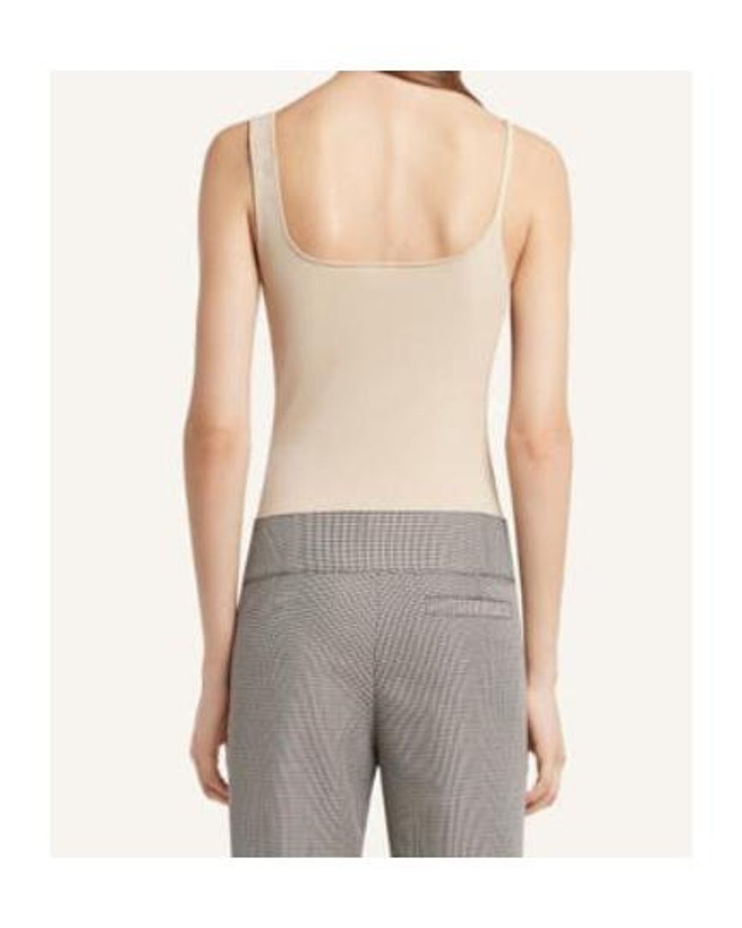 Courreges Natural Courrèges Buckle Cut-Out Swimsuit