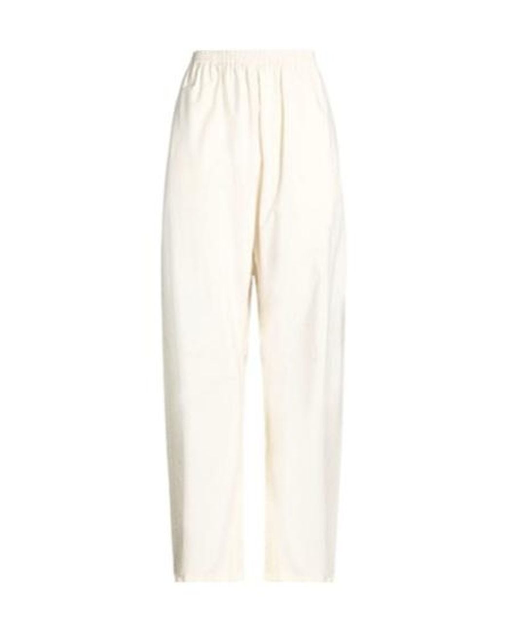 MM6 by Maison Margiela White Simple And Casual Pants