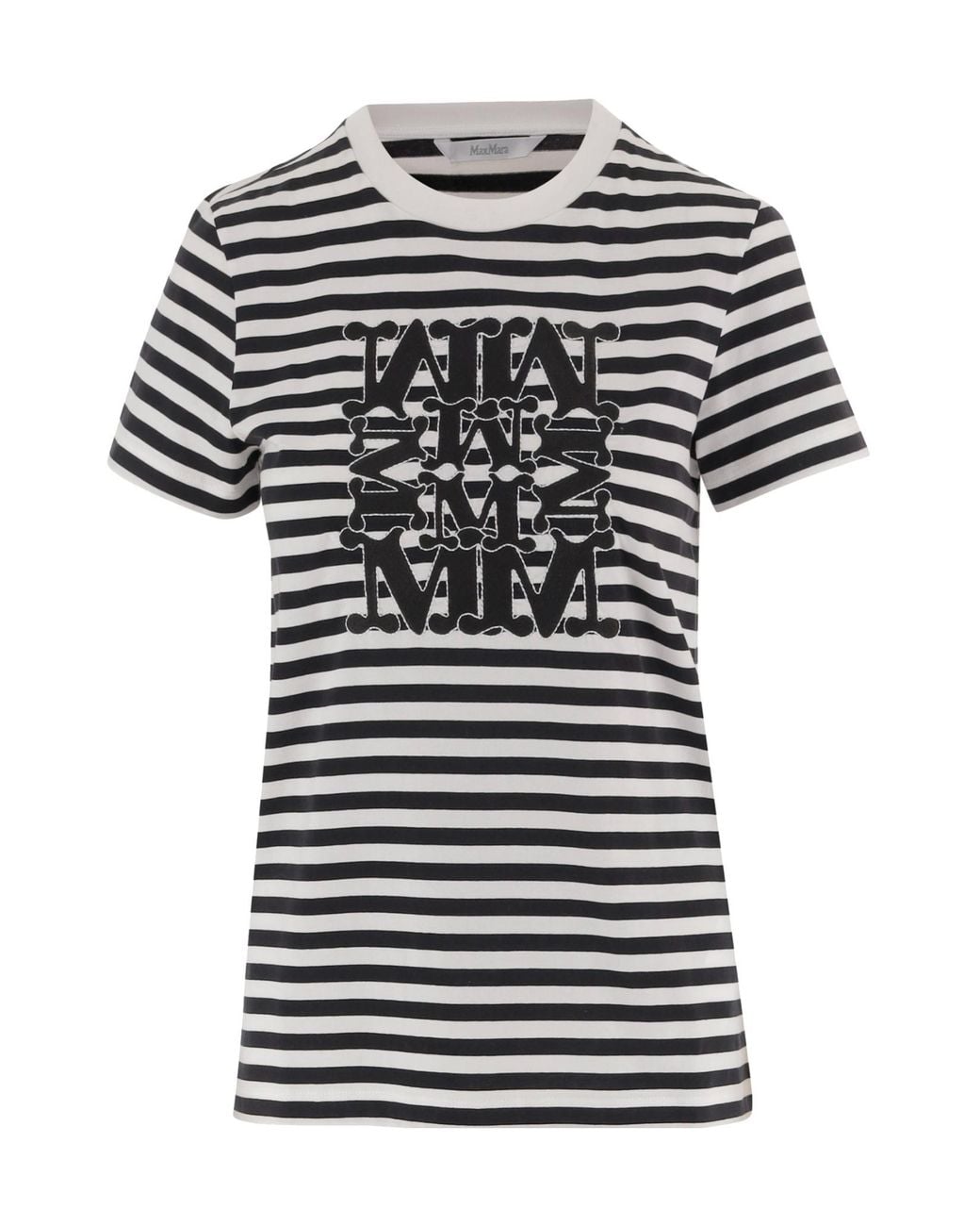 Max Mara Black Short-Sleeved T-Shirt