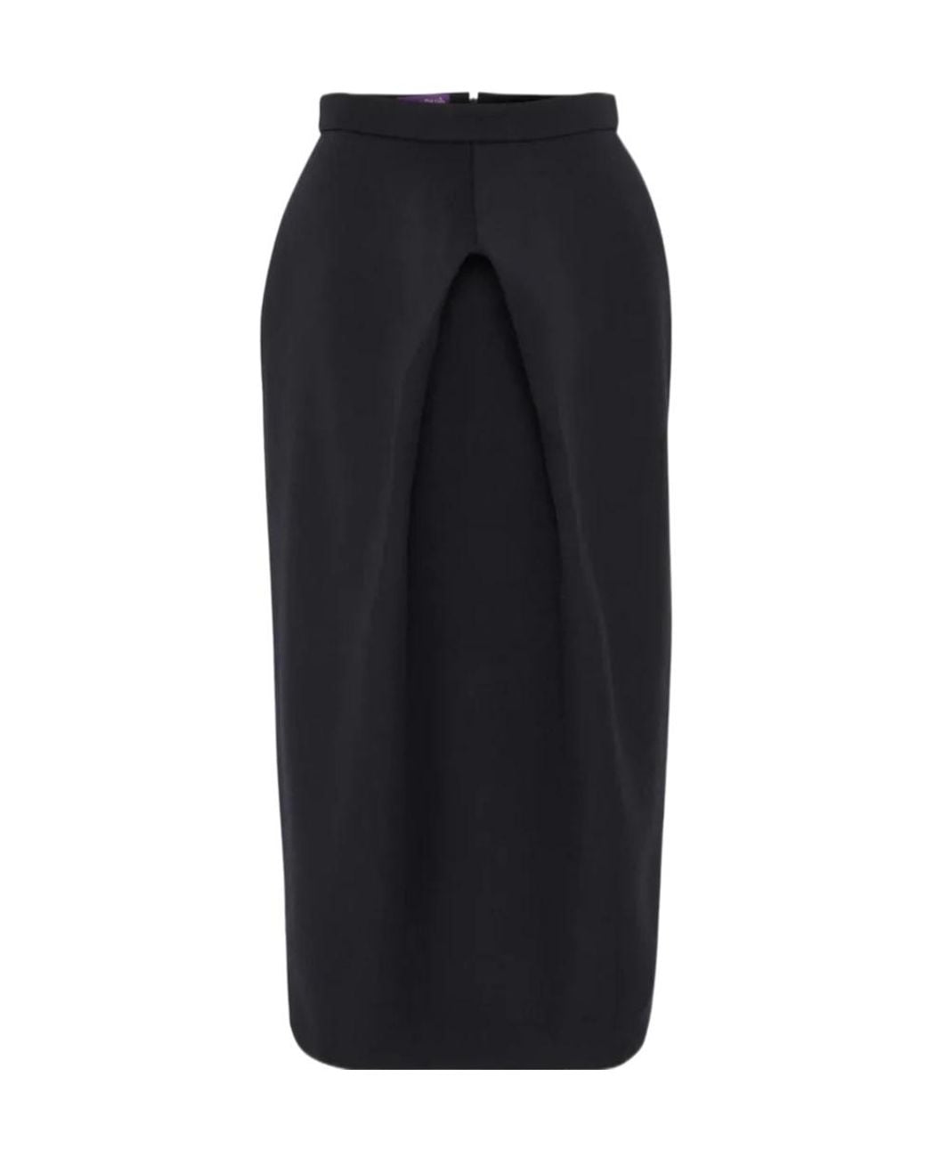 Jean Paul Gaultier Black Pleated Skirt