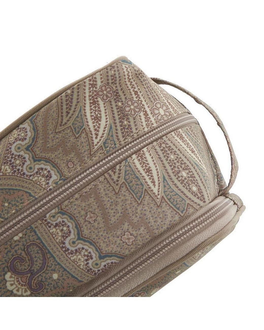 Etro Gray Logo Clutch