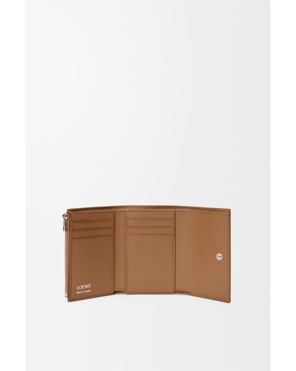 Loewe Brown Small Vertical Wallet