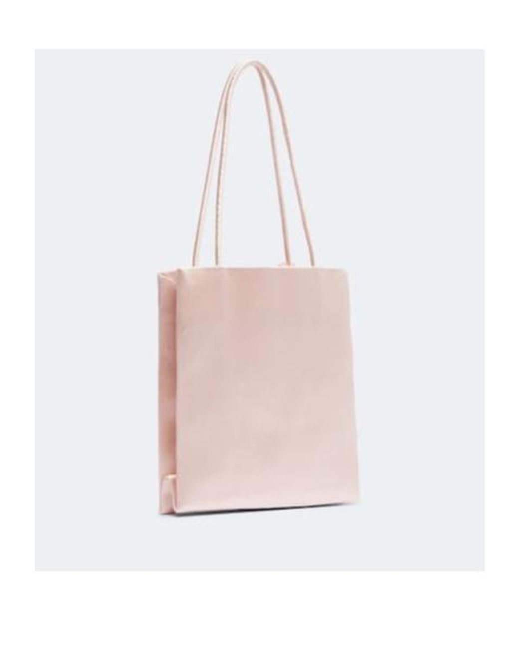 Magda Butrym Pink Julia Small Satin Shoulder Bag