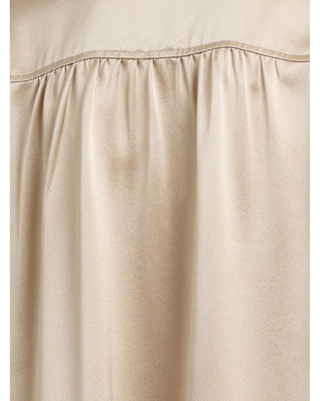By Malene Birger Natural Long-Sleeved Shirt