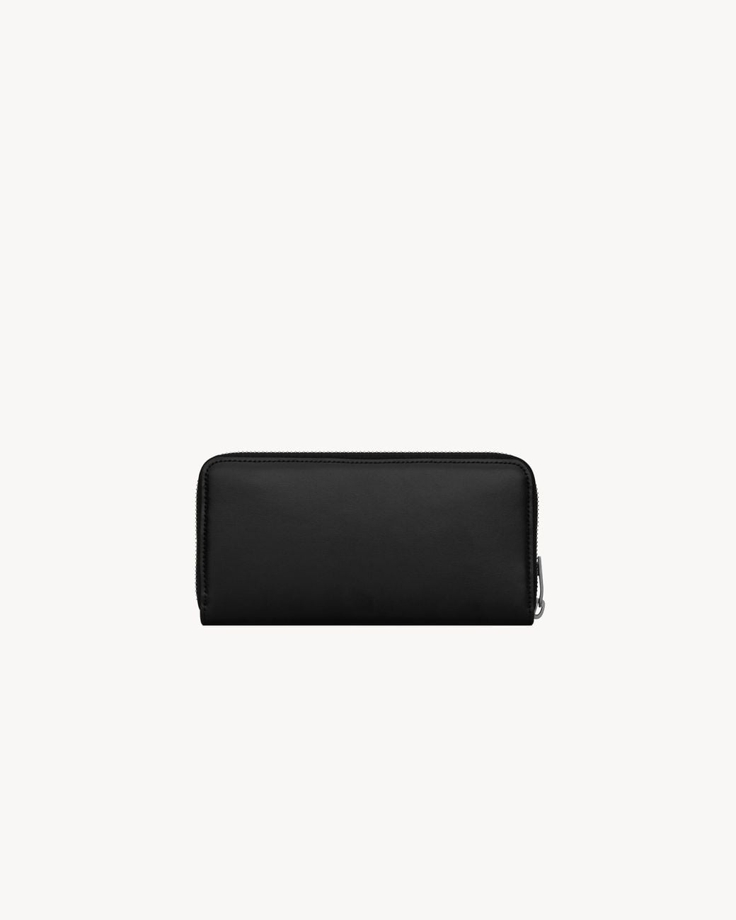 Saint Laurent Black Zippered Wallet for men