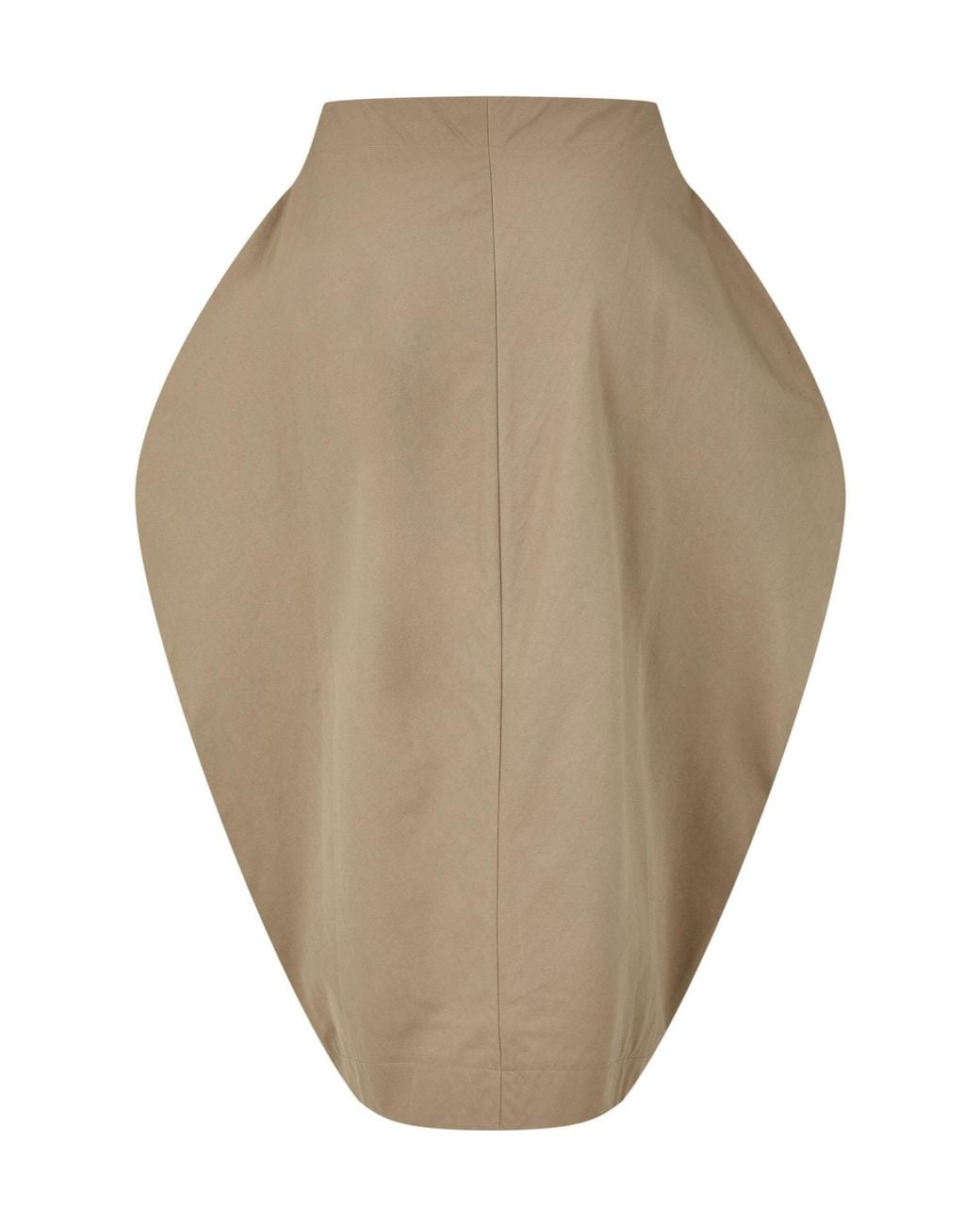 Bottega Veneta Natural Simple Middle Skirt