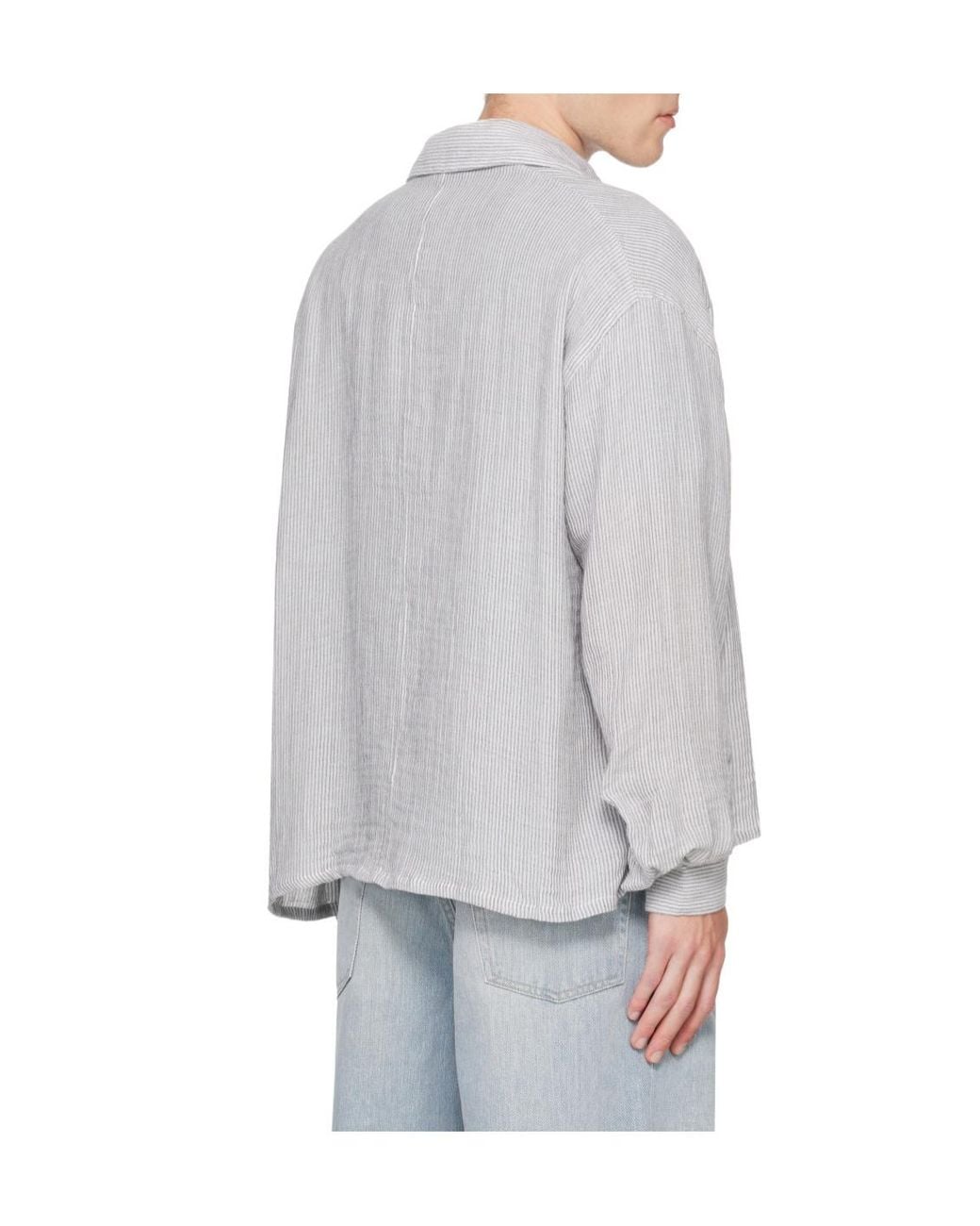Won Hundred Gray Maza Shirt for men