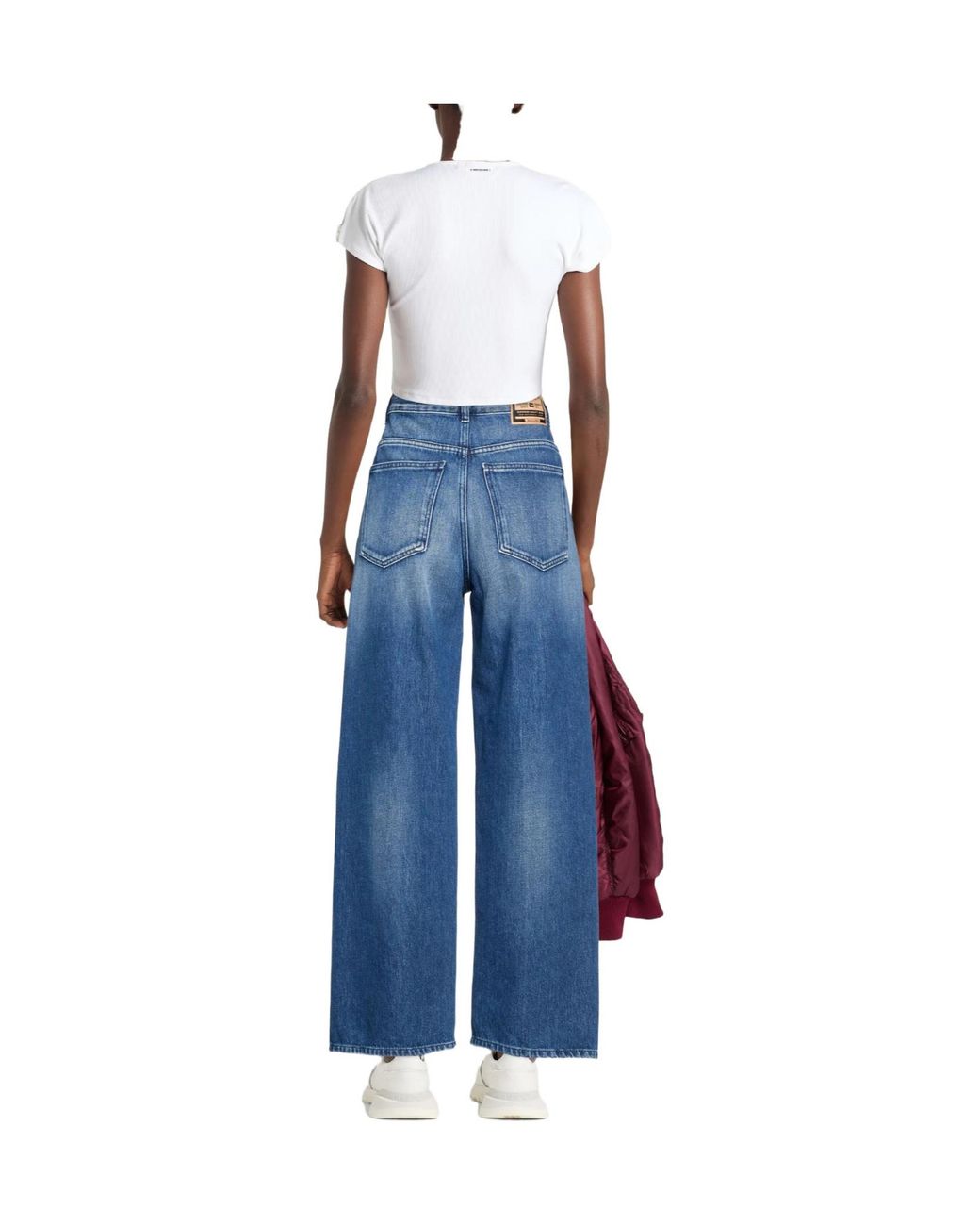 DIESEL Blue Loose-Fitting Jeans