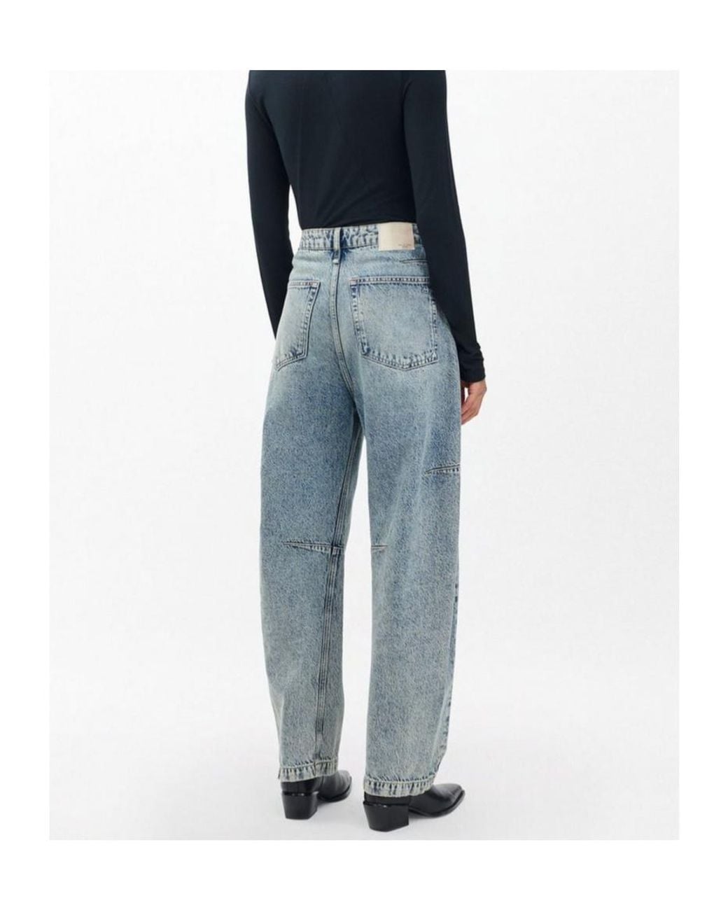 Rag & Bone Blue Belt Loop Jeans