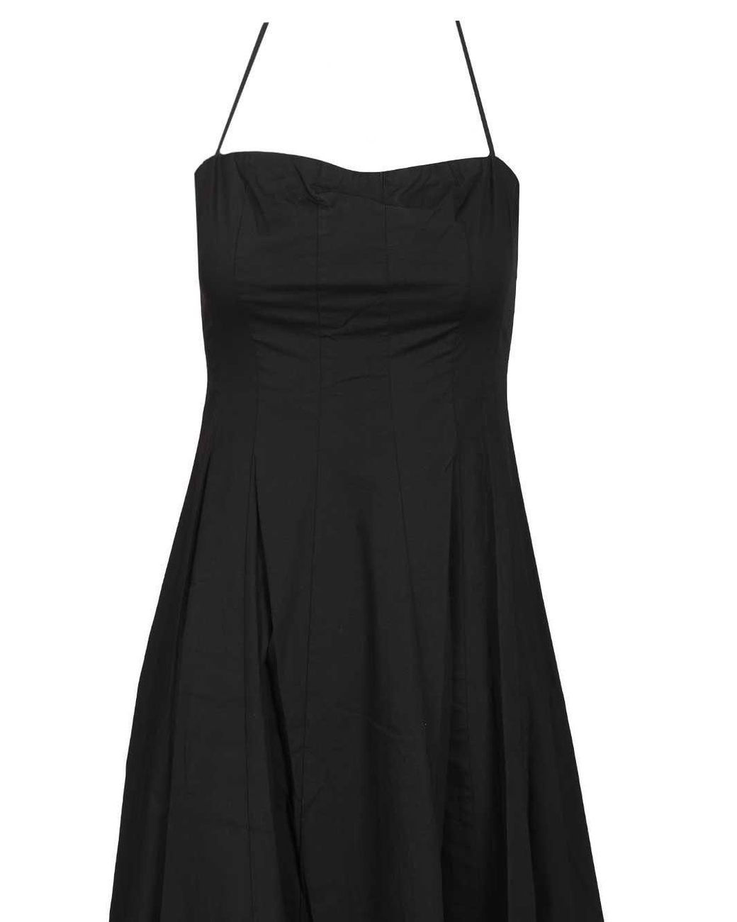 Staud Black Wilie Long Dress