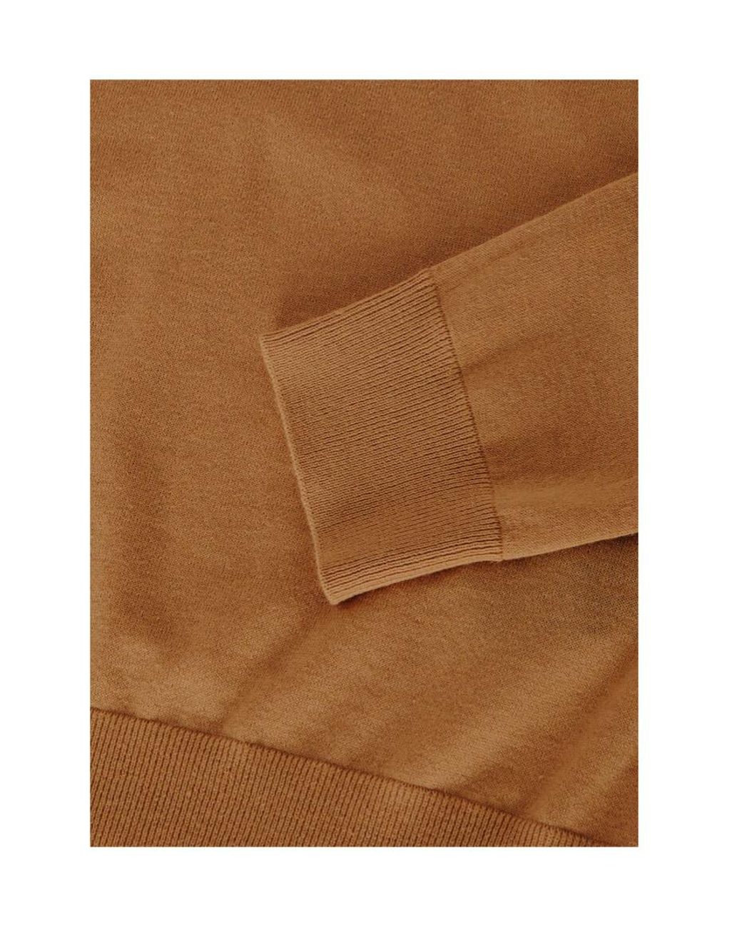 Loro Piana Brown V-Neck