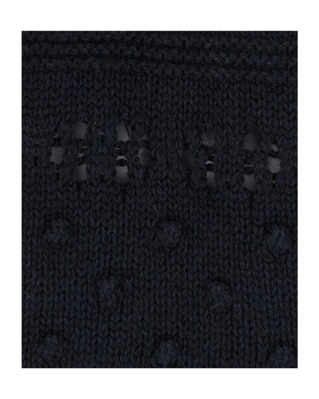 Isabel Marant Blue Isabel Marant Étoile Luce Open-Knit Jumper