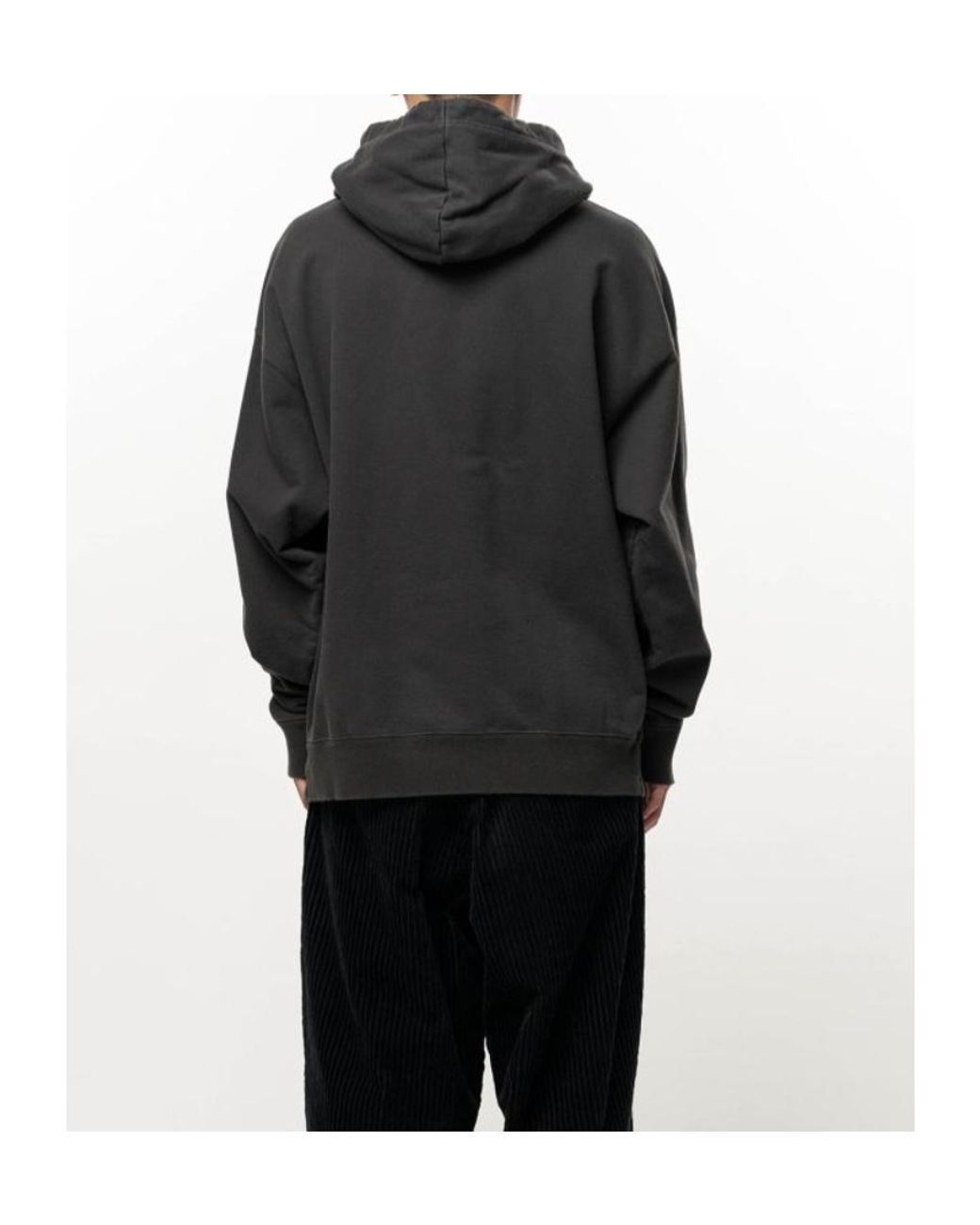 Maison Mihara Yasuhiro Black Don'T Tag Me. Printed Hoodie for men