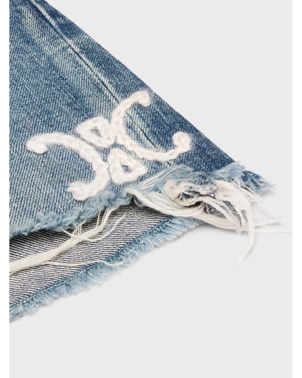 Céline Blue Skate Shorts